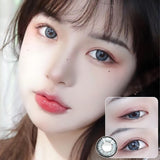 Boxtoday 2pcs/pair 4 Tone Colored Eye Contact Lenses 0-800 Degrees Year Toss Beautiful Eye Color Lens