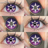 Boxtoday Cosplay Anime Eyes Lenses for Eyes Makeup Ccrazy Halloween Beauty Contact Lenses Eye Cosmetic Color Lens Eyes