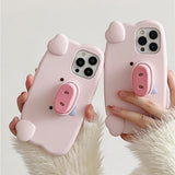 Boxtoday Gift 3D Pig iPhone Case