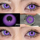 Boxtoday  1pair/2pcs Colored Contact Lenses for Eyes Blue Contacts Purple Lenses Cosplay Contact Lenses Yearly Fashion Eye Lenses