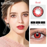 Boxtoday Cosplay AYY Red 14.5mm 1 Pair | 1 Year