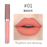 Sexy Color Liquid Lipstick Wholesale Pigment Nude Lip Tint Matte Lip Gloss Bulk Long Lasting Waterproof Orange Velvet Lipgloss