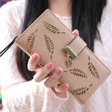 Boxtoday Gift Christmas Gifts Women Hallow Feather Long Wallet