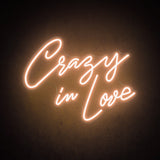 Boxtoday Crazy in Love Wedding Neon Sign