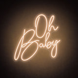 Boxtoday Oh Baby Wedding Neon Sign