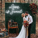 Boxtoday Love Is Sweet Wedding Neon Sign