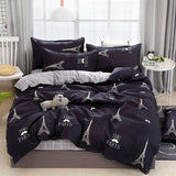 Boxtoday -Fashion Bedding Set Contains Sheet Duvet Cover Pillowcase Modest Country Plant Animals Family Use Full Twin Queen Bed Set 2024