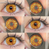 Boxtoday Cosplay Anime Eyes Lenses for Eyes Makeup Ccrazy Halloween Beauty Contact Lenses Eye Cosmetic Color Lens Eyes