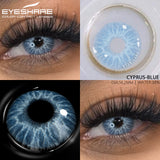 Boxtoday 1Pair Fashion Color Contact Lenses for Eyes Blue Lenses Green Eye Lens Gray Pupils Brown Contacts Yearly Color Eye Lens