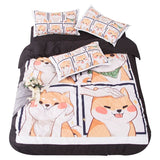 Boxtoday Gift Kawaii Shiba Bedding Set