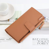 Boxtoday Gift Christmas Gifts Women Long Two-Fold Stacked Wallet