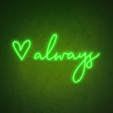 Boxtoday Love Always Wedding Neon Sign