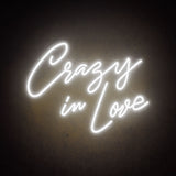 Boxtoday Crazy in Love Wedding Neon Sign