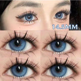 Boxtoday 2Pcs/Pair Myopia Colored Contact Lenses For Eyes Color Lens With Diopters Pupils Eye Contacts Lenses Free Shipping Offers