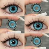 Boxtoday Cosplay AYY Blue 14.5mm 1 Pair | 1 Year