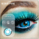 Boxtoday Cosplay AYY Blue 14.5mm 1 Pair | 1 Year