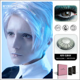 Boxtoday Cosplay AYY Gray 14.5mm 1 Pair | 1 Year