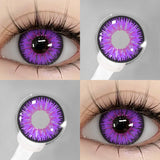 Boxtoday Cosplay AYY Purple 14.5mm 1 Pair | 1 Year