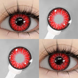 Boxtoday Cosplay AYY Red 14.5mm 1 Pair | 1 Year