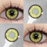 Boxtoday Cosplay AYY Gold 14.5mm 1 Pair | 1 Year