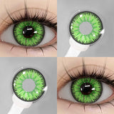 Boxtoday Cosplay AYY Green 14.5mm 1 Pair | 1 Year