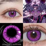 Boxtoday Cosplay Bella Purple 14.5mm 1 Pair | 1 Year