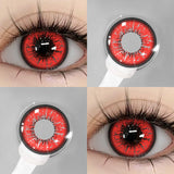 Boxtoday Cosplay Bella Red 14.5mm 1 Pair | 1 Year