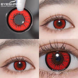 Boxtoday Cosplay Bella Red 14.5mm 1 Pair | 1 Year