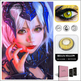 Boxtoday Cosplay Bella Yellow 14.5mm1 Pair | 1 Year