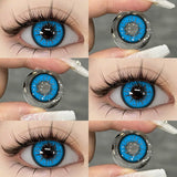 Boxtoday Cosplay Bella Blue 14.5mm 1 Pair | 1 Year