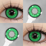 Boxtoday Cosplay BELLA Green 14.5mm 1 Pair | 1 Year