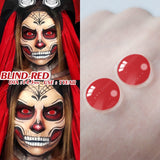 Boxtoday Cosplay BLIND Red 14.5mm 1 Pair | 1 Year