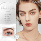 Boxtoday Brazilgirl Icegray 14.0mm 1 Pair | 1 Year