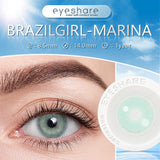 Boxtoday Brazilgirl Marina 14.0mm 1 Pair | 1 Year