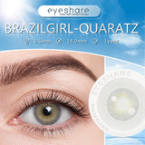 Boxtoday Brazilgirl Quartz 14.0mm 1 Pair | 1 Year