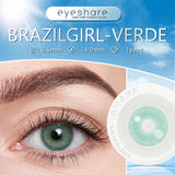 Boxtoday Brazilgirl Verde 14.0mm 1 Pair | 1 Year