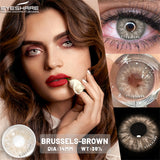 Boxtoday Brussels Brown 14.0mm 1 Pair | 1 Year