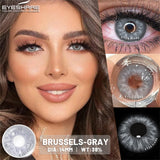 Boxtoday Brussels Gray 14.0mm 1 Pair | 1 Year