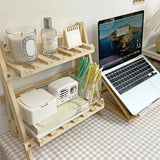 Boxtoday Wooden Desktop Storage Rack