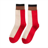 Boxtoday Gift Color Block Crew Socks