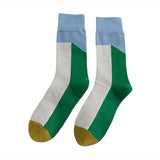 Boxtoday Gift Color Block Crew Socks