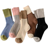 Boxtoday Gift Color Block Warm Socks