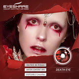 Boxtoday Cosplay Death Eye 14.5mm 1 Pair | 1 Year