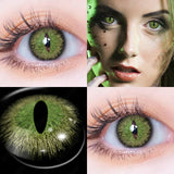 Boxtoday Cosplay Dinosaur Green 14.5mm 1 Pair | 1 Year