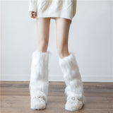 Boxtoday Gift Faux Fur Leg Warmers