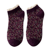 Boxtoday Gift Floral Ruffle Socks