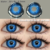 Boxtoday Cosplay Goldeneye Blue 14.5mm 1 Pair | 1 Year