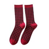 Boxtoday Gift Grandma Houndstooth Socks