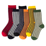 Boxtoday Gift Grandma Houndstooth Socks