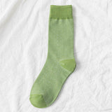 Boxtoday Gift Green Aesthetic Crew Socks